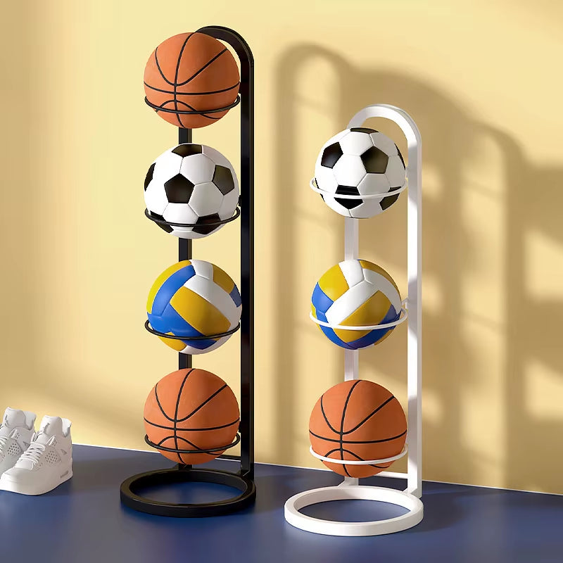 Indoor Children Basketball Storage Rack Put Ball Football Storage Basket Placed Rack Kindergarten Volleyball Stand Holder Space