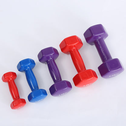 Colorful Fitness Dumbbells - Durable Weights for Strength Training and Home Workouts