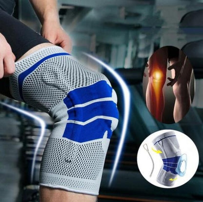 Sports Running Fitness Knee Pads - Protective Brace Strap for Joint Support and Injury Prevention