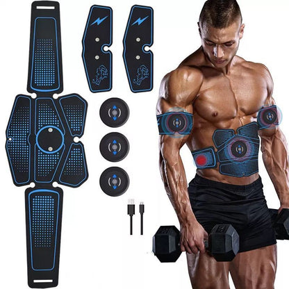 Abdominal Muscle Training EMS Fitness Equipment - Electric Stimulation Device for Core Strength and Toning