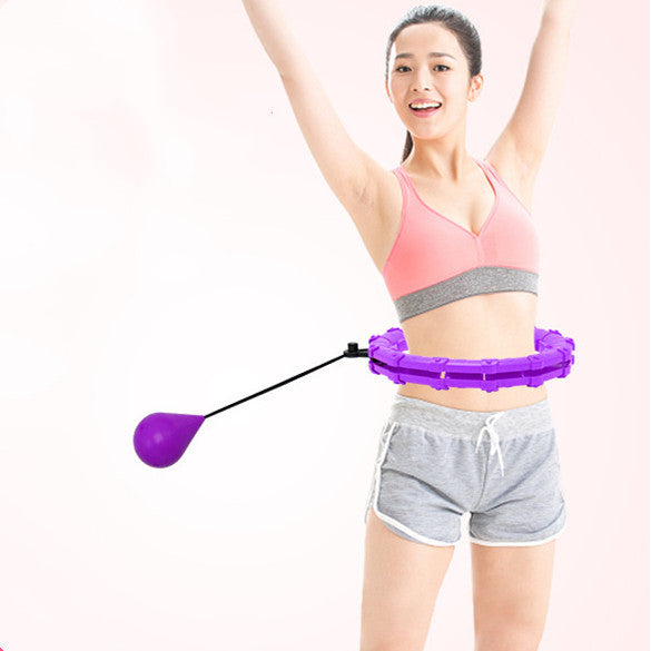 Adjustable Weighted Hula Hoop – Smart Fit Hoop for Weight Loss & Core Training