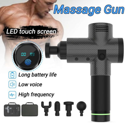 Electric Body Muscle Massager - Vibrating Therapy Gun for Deep Tissue Relief and Recovery