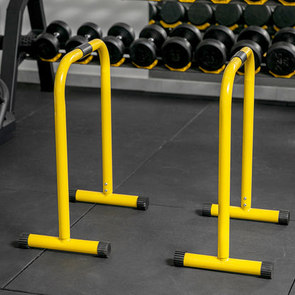 Gym Movable Single Parallel Bars - Adjustable and Portable Strength Training Equipment