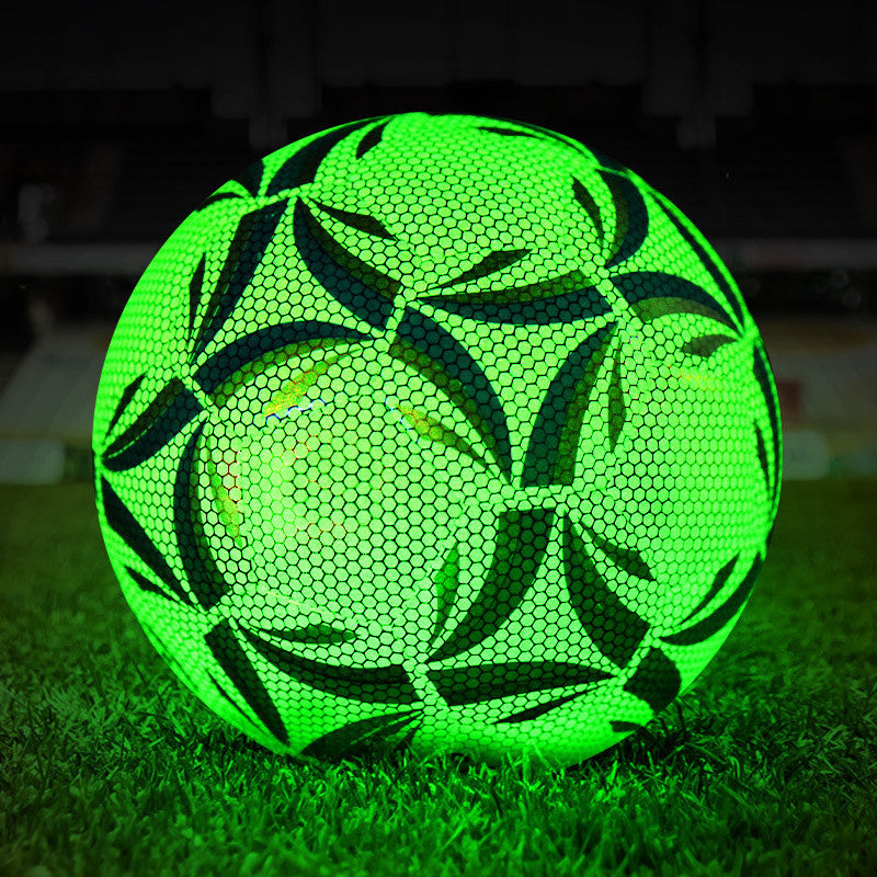 Luminate Soccer Practice Ball - Glowing Football for Nighttime Training and Skill Development