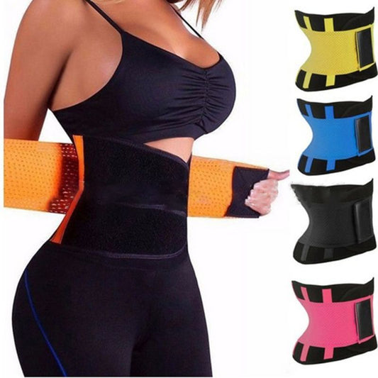 Fitness Sports Body Shaping Belt - Adjustable Waist Trainer for Toning and Support during Exercise