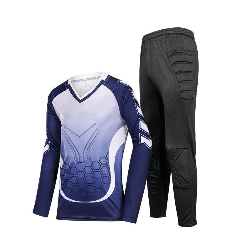 Soccer Goalkeeper Jersey - Long Sleeve Football Uniform for Adults and Kids, Training & Competition