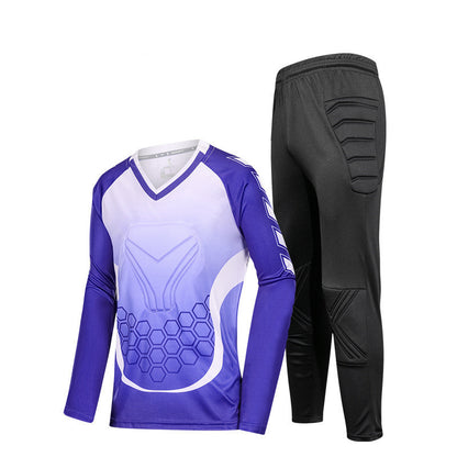 Soccer Goalkeeper Jersey - Long Sleeve Football Uniform for Adults and Kids, Training & Competition