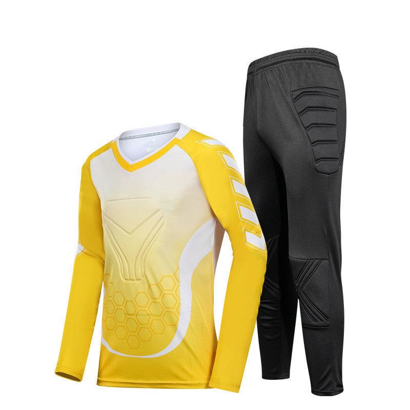 Soccer Goalkeeper Jersey - Long Sleeve Football Uniform for Adults and Kids, Training & Competition