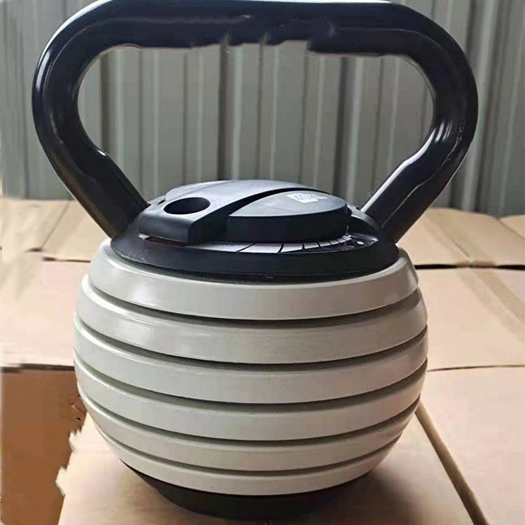 Customizable Fitness Adjustable Weight Kettlebell - Versatile and Space-Saving Strength Training Equipment