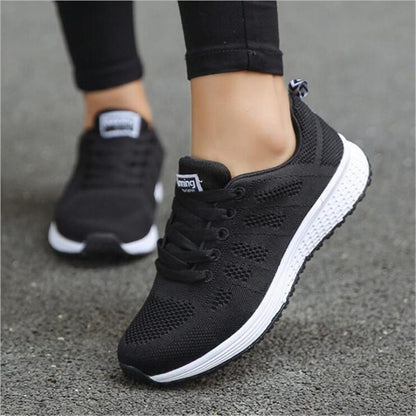 Women's Breathable Outdoor Sneakers - Performance-Driven Tennis Shoes for Active Use