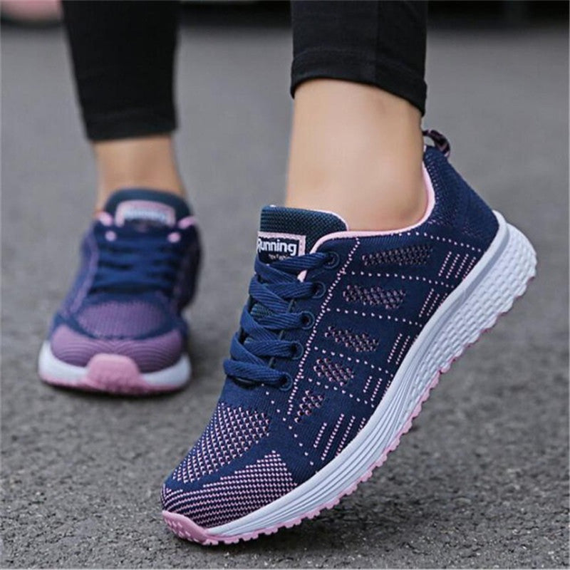 Women's Breathable Outdoor Sneakers - Performance-Driven Tennis Shoes for Active Use