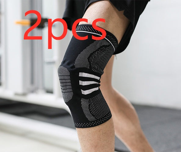 Sports Running Fitness Knee Pads - Protective Brace Strap for Joint Support and Injury Prevention