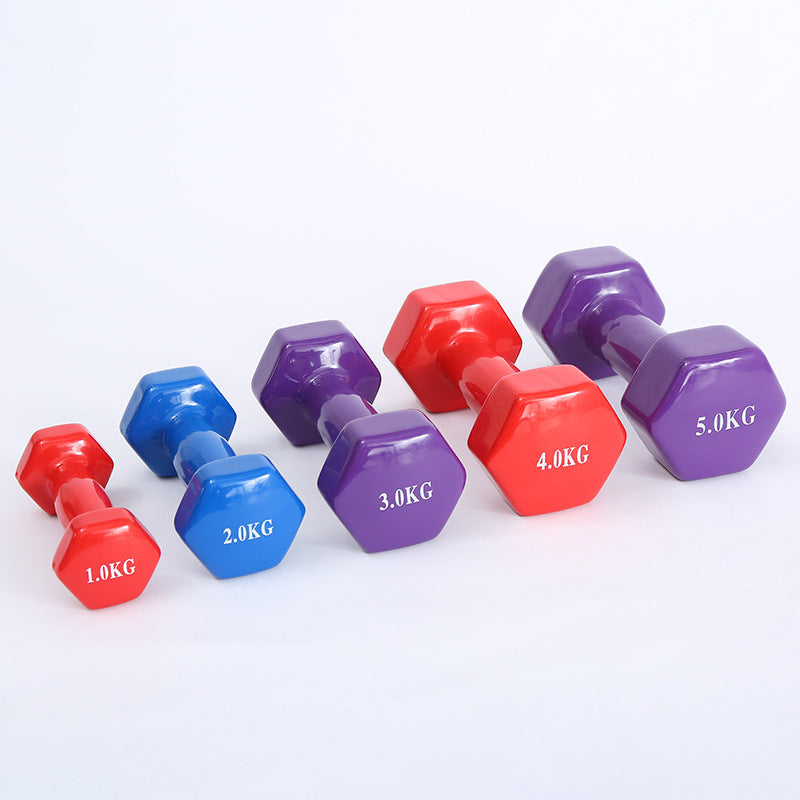 Colorful Fitness Dumbbells - Durable Weights for Strength Training and Home Workouts