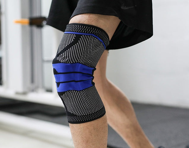 Sports Running Fitness Knee Pads - Protective Brace Strap for Joint Support and Injury Prevention