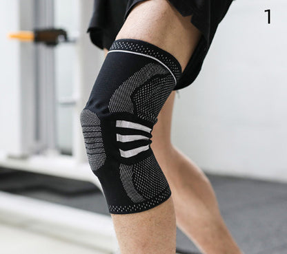 Sports Running Fitness Knee Pads - Protective Brace Strap for Joint Support and Injury Prevention