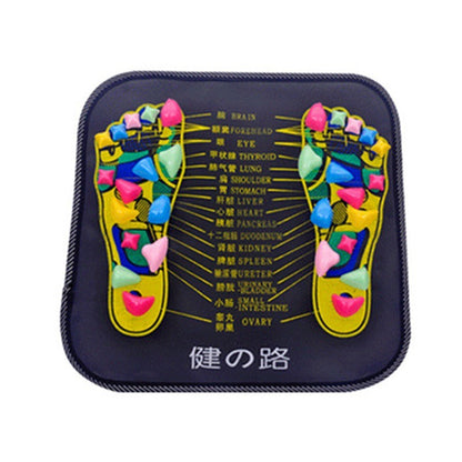 Reflexology Foot Massage Pad Cobblestone Walk Massager Mat Pain Relief Health Care Acupressure Mat