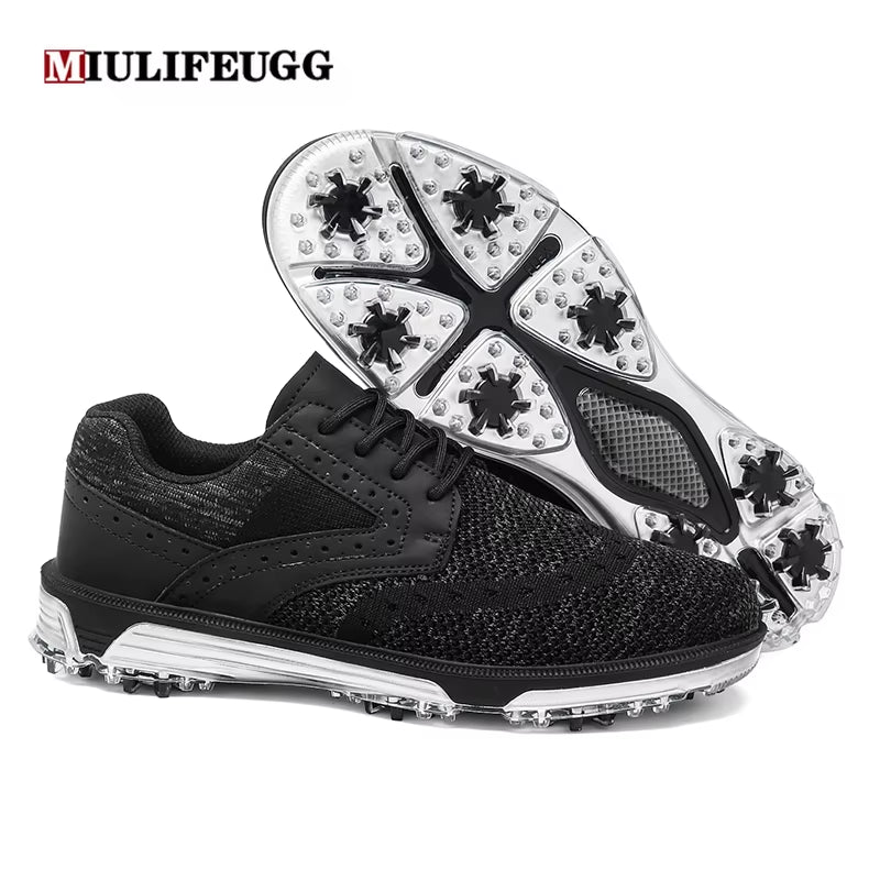 Golf Shoes Men Wear Training Outdoor Walking Golf Supplies Sneakers anti Slip Athletic Golf Footwear Trainers Caddie Shoe 40-47