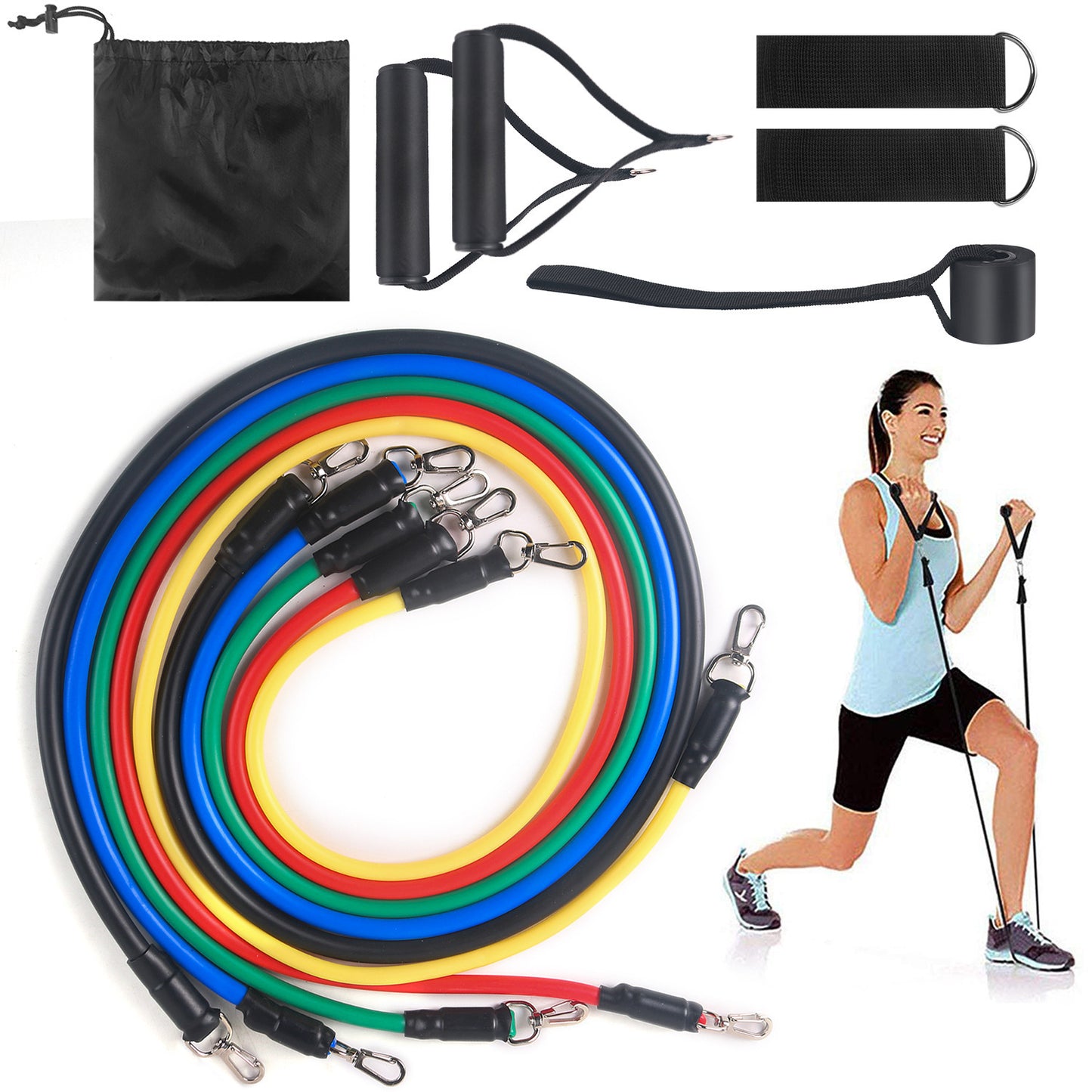 Fitness Rally Elastic Resistance Band - Durable Exercise Band for Strength Training and Flexibility