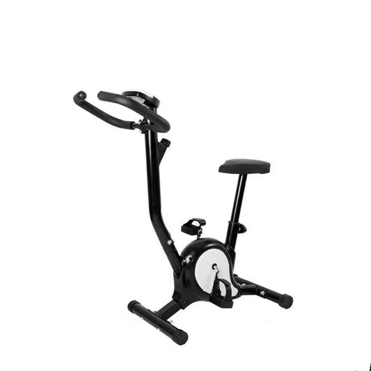 Conway BK002 Fitness Indoor Cycling Belt Drive Stationary Bike Trainer Cardio Upright Exercise Bike with LCD Display