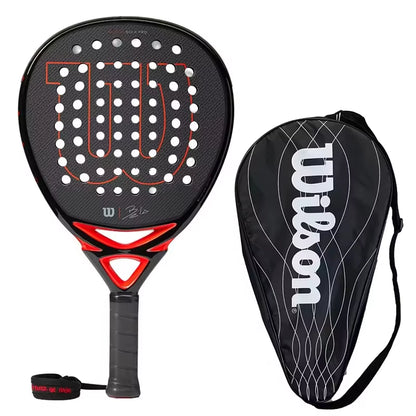 Professional Tennis Rackets Carbon Fibre Surface Diamond Shape with Eva Memory Flex Foam Core Padel Tennis Racquets