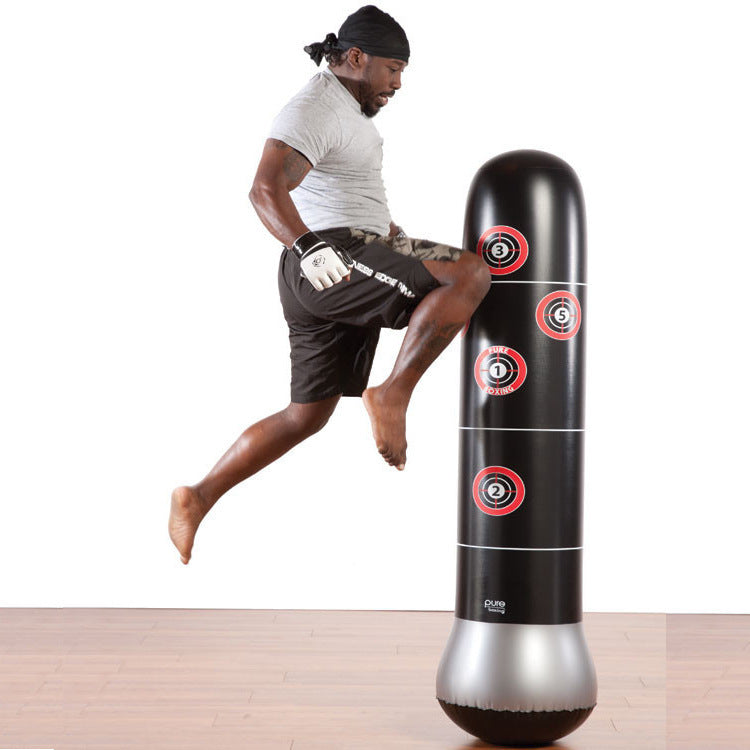 Inflatable Punching Tower - Durable, Heavy-Duty Training Equipment for Boxing and Martial Arts Practice