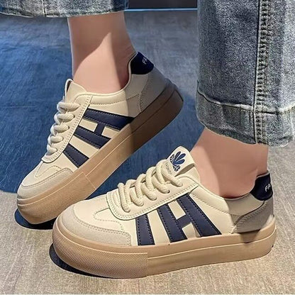 Women's Autumn Thick Bottom Retro Fashion Sports Casual Shoes