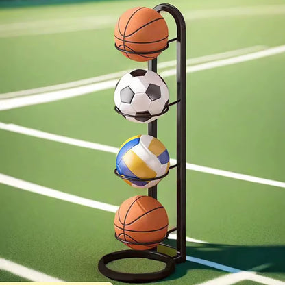 Indoor Children Basketball Storage Rack Put Ball Football Storage Basket Placed Rack Kindergarten Volleyball Stand Holder Space