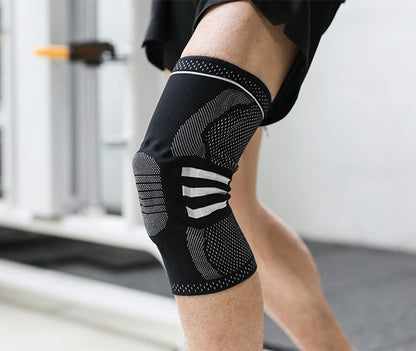 Sports Running Fitness Knee Pads - Protective Brace Strap for Joint Support and Injury Prevention