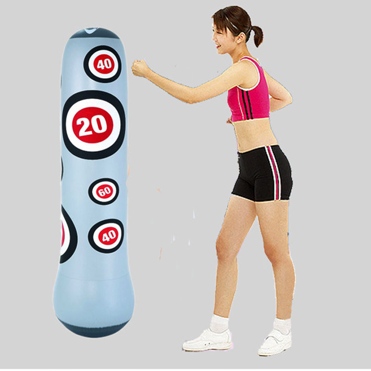 Inflatable Punching Tower - Durable, Heavy-Duty Training Equipment for Boxing and Martial Arts Practice