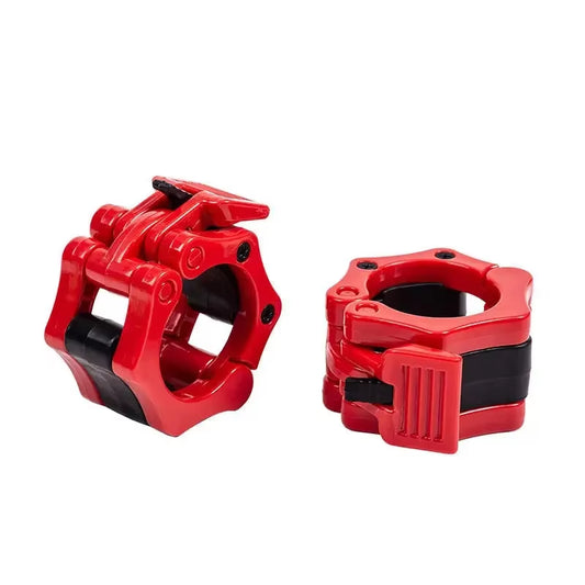 2Pcs 25/50Mm Quick Release Barbell Clamps Spin Lock Barbell Collars Weight Bar Clips for Weightlifting and Strength Training