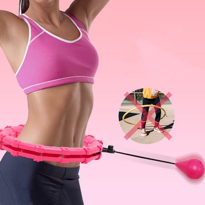 Adjustable Weighted Hula Hoop – Smart Fit Hoop for Weight Loss & Core Training