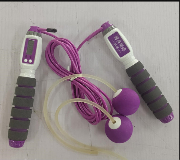 Electronic Counting Jump Rope - Smart Fitness Training Tool for Accurate Workout Tracking