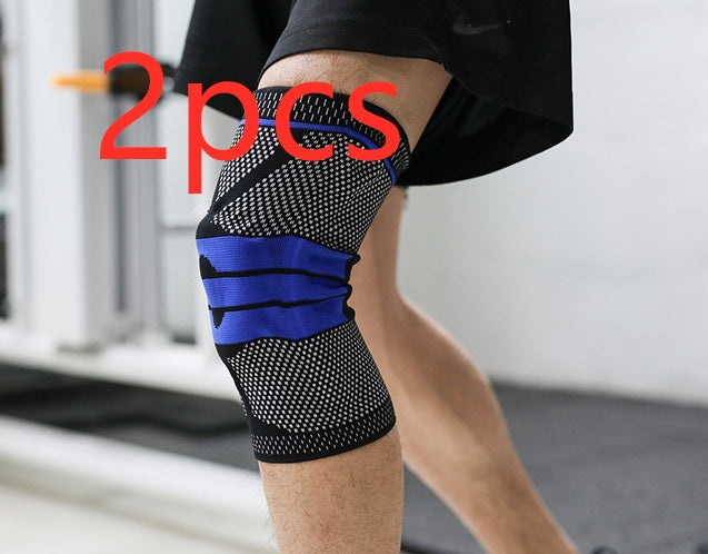 Sports Running Fitness Knee Pads - Protective Brace Strap for Joint Support and Injury Prevention