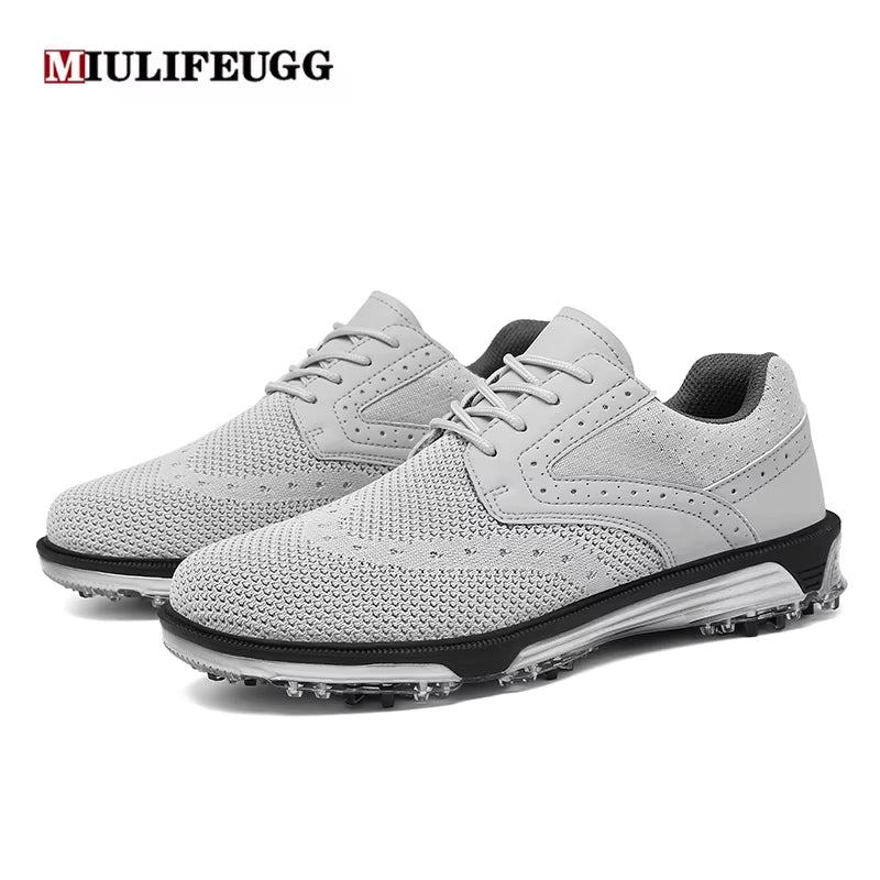 Golf Shoes Men Wear Training Outdoor Walking Golf Supplies Sneakers anti Slip Athletic Golf Footwear Trainers Caddie Shoe 40-47