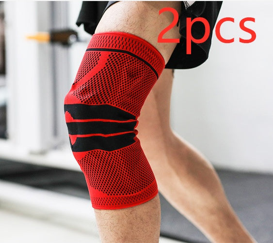 Sports Running Fitness Knee Pads - Protective Brace Strap for Joint Support and Injury Prevention