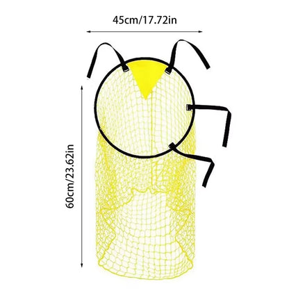 Football Goal Target Pocket Free Kick Shooting Practice Target Football Goal Positioning Football Training Net Pocket