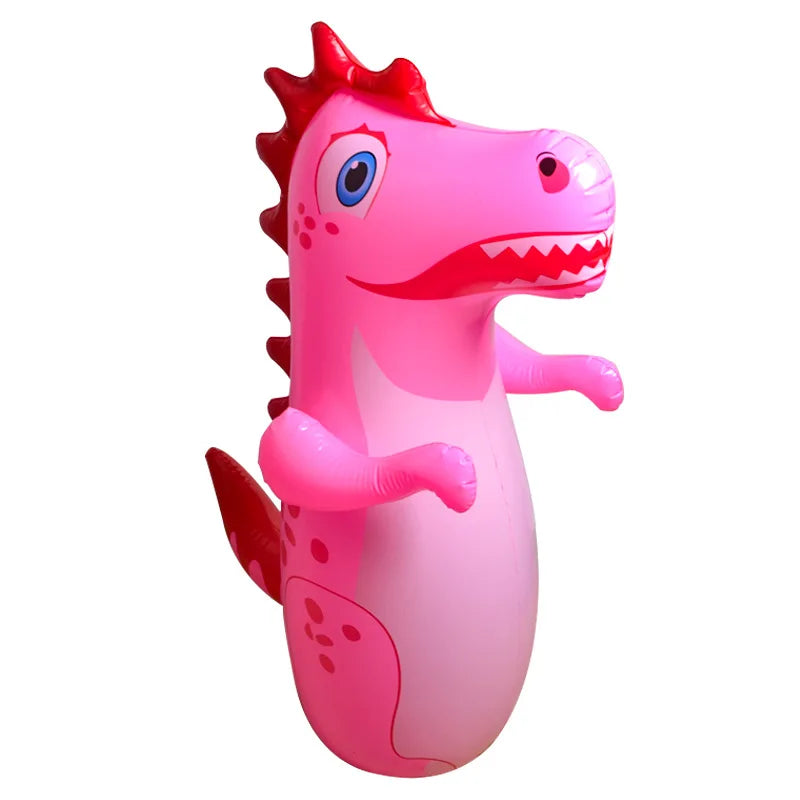 Tumbler Boxing Inflatable Dinosaur Punching Bag Boys Games Sport Toys Christmas Birthday Gift for Boys Girls Parent Child Toys