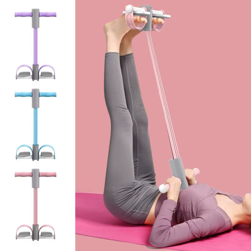 Pedal Tension Rope Elastic Fitness Pedal Bands Portable Stretching Equipment Multifunctional Yoga Pedal Puller for Home Travel