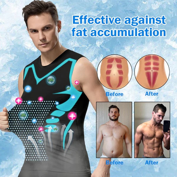 Men's Exercise Workout Quick-drying Breathable Slim Fit Tight Stretch Vest