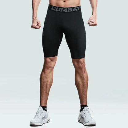 Fitness Pants Men'S Summer Thin Stretch Quick-Dry Sports Shorts Basketball Training Fitness Running Five-Point Tights Women