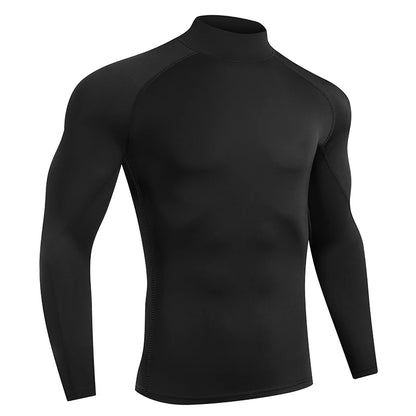 Men Running T shirt Quick Dry Bodybuilding Sport Shirt Long Sleeve Compression Top  Fitness Tight Rashgard Gym T-Shirt Men