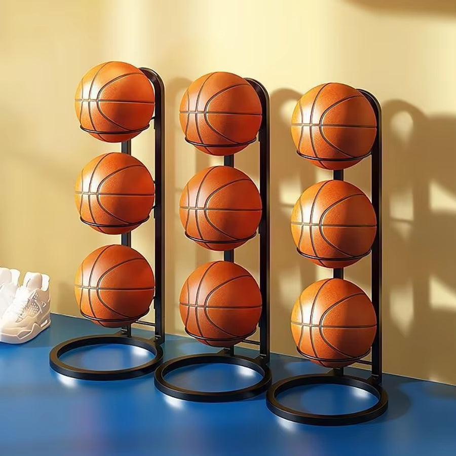 Indoor Children Basketball Storage Rack Put Ball Football Storage Basket Placed Rack Kindergarten Volleyball Stand Holder Space