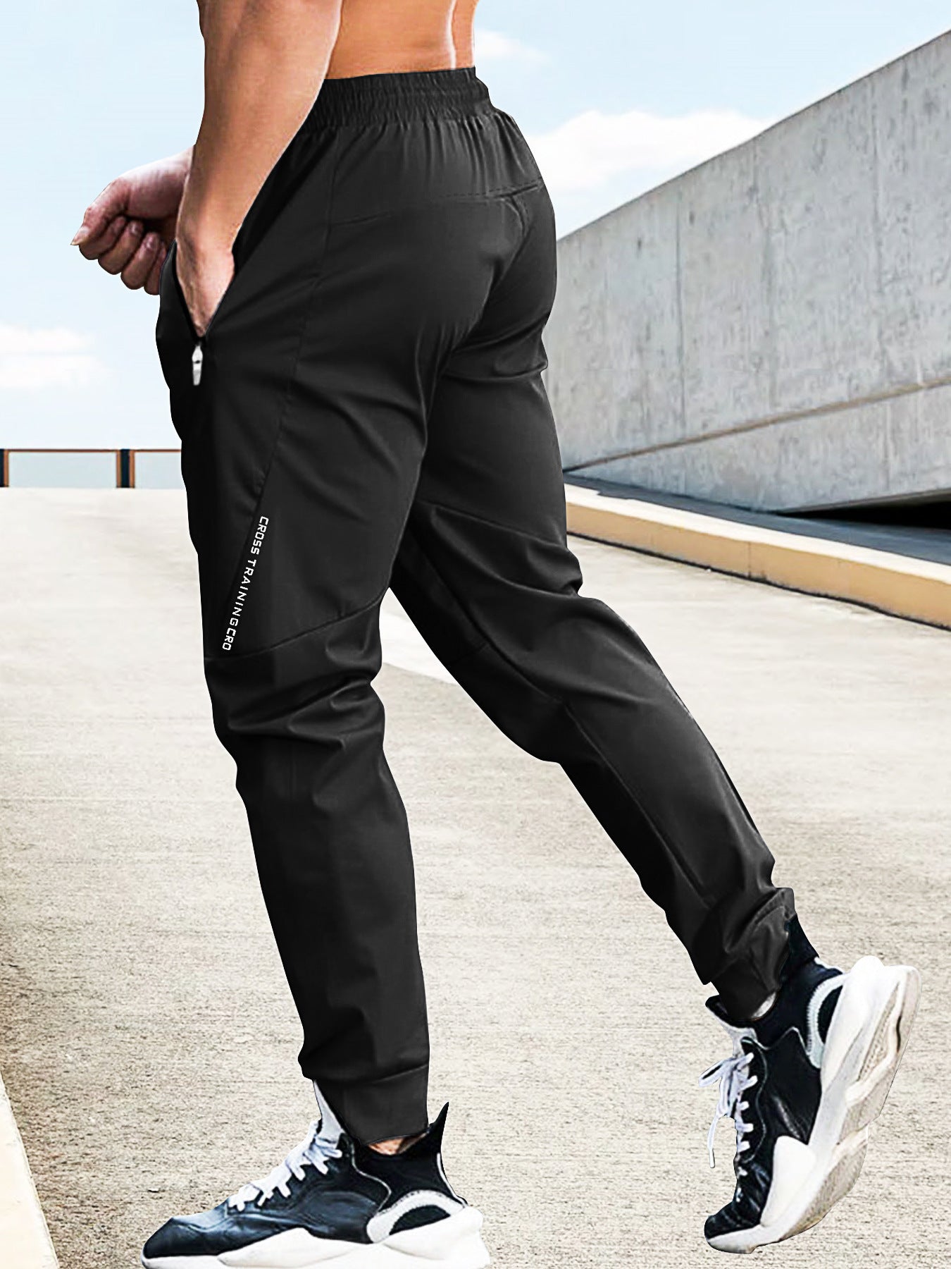 Loose Tappered Men's Sports Youth Casual Pants