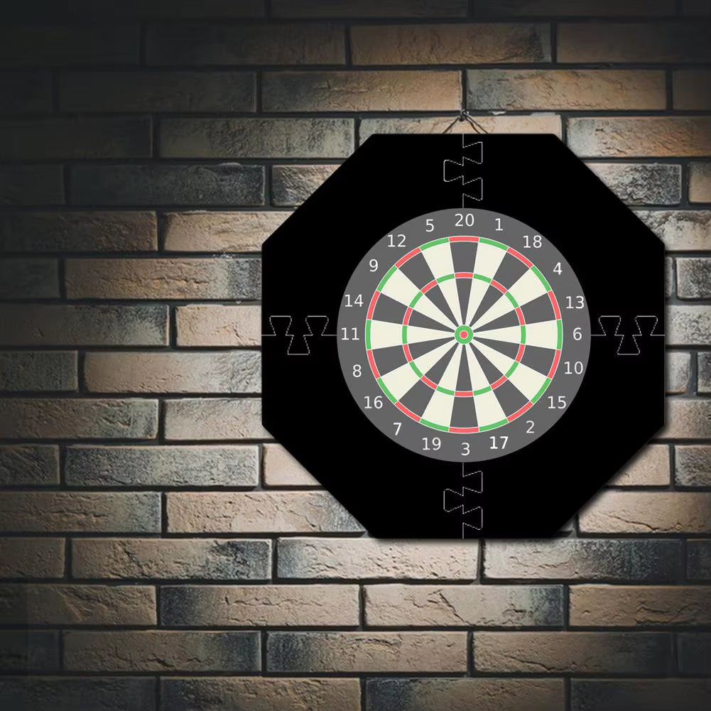 Splicing Dart Board Wall Protector Universal EVA Octagon Dart Backboard Wall Surround Backing Guard Dart Board Access