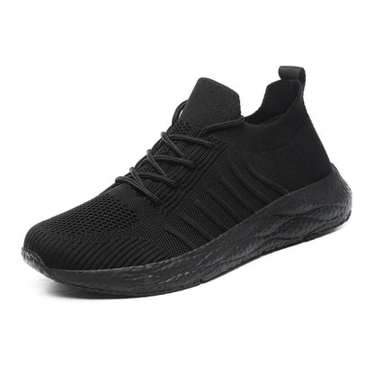 Men's Breathable Flying Woven Sneakers – Lightweight & Comfortable