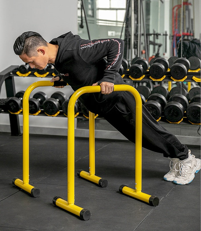 Gym Movable Single Parallel Bars - Adjustable and Portable Strength Training Equipment