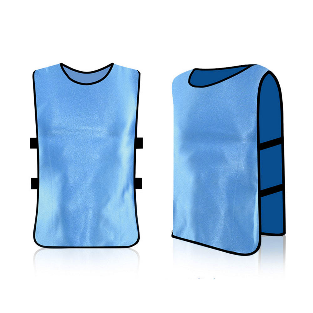 12 Pack Jerseys Bibs Breathable Adults Football Scrimmage Training Vests for Volleyball Soccer