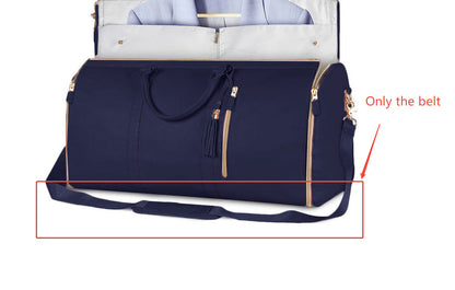 Large Capacity Travel Duffle Bag Women's Handbag Folding Suit Bag Waterproof Clothes Totes