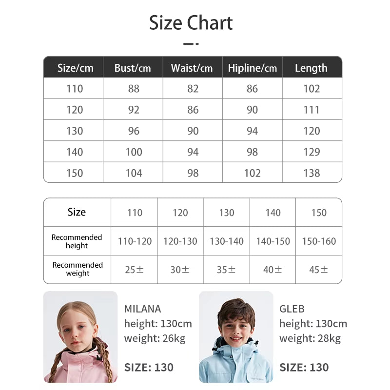 Children Snowsuit Kids Ski Suits One Piece Jumpsuits Overalls Outdoor Sports Snowboarding Snow Suit for Boys and Girls