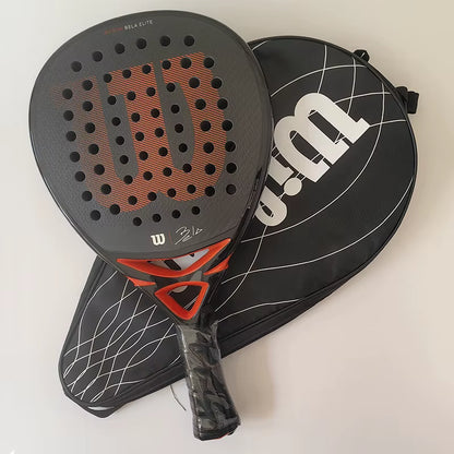 Professional Tennis Rackets Carbon Fibre Surface Diamond Shape with Eva Memory Flex Foam Core Padel Tennis Racquets